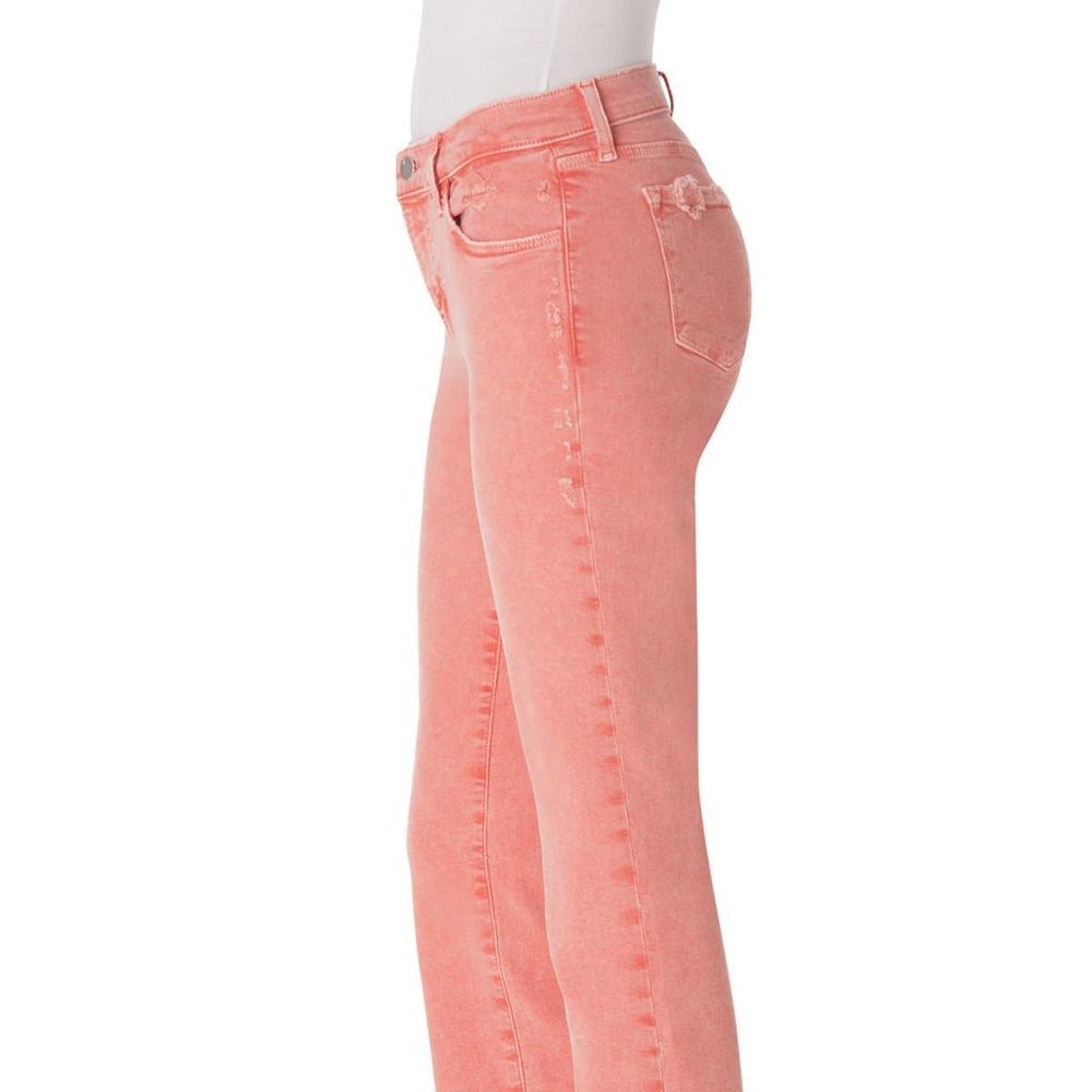 J Brand Sz-27 Selena Distressed Bootcut Crop Jeans  NWT - Picture 7 of 7